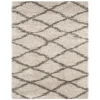 Safavieh Belize Shag SGB489 Taupe / Grey 2'-3" X 11' Runner Area Rug