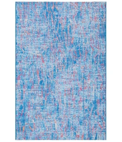 Safavieh Summer Blue / Red SMR408 5 ft. 3 in. X 7 ft. 6 in. Rectangle Rug