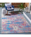 Safavieh Summer Blue / Red SMR409 4 ft. X 6 ft. Rectangle Rug