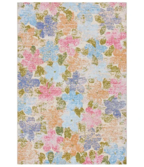 Safavieh Summer Blue / Pink SMR410 6 ft. 6 in. X 9 ft. 4 in. Rectangle Rug