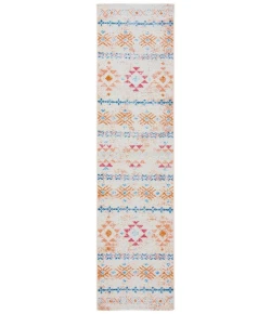 Safavieh Summer Ivory / Red SMR420 2 ft. X 8 ft. Runner Rug