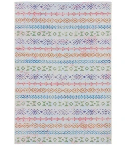 Safavieh Summer Ivory / Blue SMR429 6 ft. 6 in. X 9 ft. 4 in. Rectangle Rug