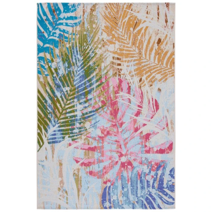 Safavieh Summer Blue / Beige SMR487 9 ft. X 12 ft. Rectangle Rug