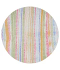 Safavieh Summer Ivory / Green SMR496 6 ft. 7 in. X 6 ft. 7 in. Round Rug