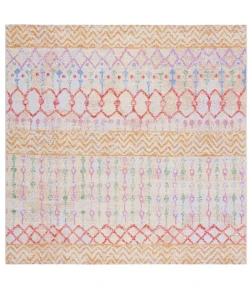 Safavieh Summer Gold / Blue SMR497 6 ft. 7 in. X 6 ft. 7 in. Square Rug