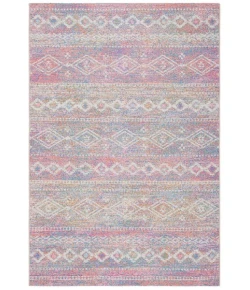 Safavieh Summer Ivory / Pink SMR498 6 ft. 6 in. X 9 ft. 4 in. Rectangle Rug