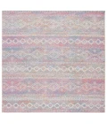 Safavieh Summer Ivory / Pink SMR498 6 ft. 7 in. X 6 ft. 7 in. Square Rug