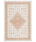 Safavieh Sunrise Ivory / Rust Sage SUN620 5 ft. 3 in. X 7 ft. 7 in. Rectangle Rug