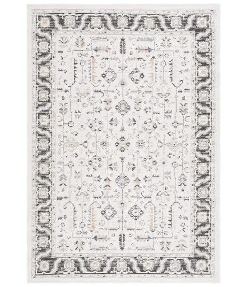 Safavieh Sunrise Ivory / Grey Black SUN627 8 ft. X 10 ft. Rectangle Rug