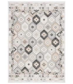 Safavieh Sunrise Ivory / Grey Black SUN630 8 ft. X 10 ft. Rectangle Rug