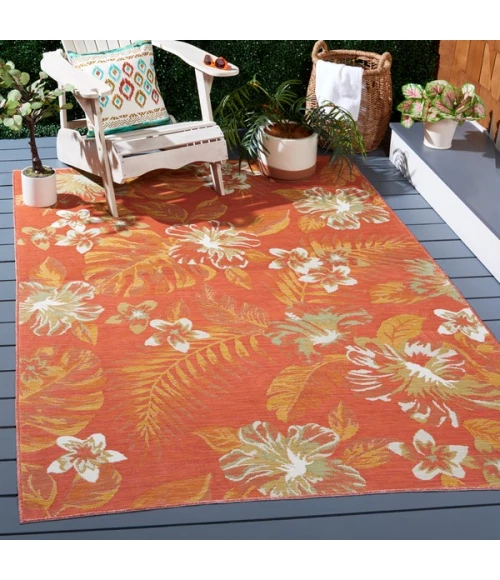 Safavieh Sunrise Ivory / Rust Sage SUN671 5 ft. 3 in. X 7 ft. 7 in. Rectangle Rug