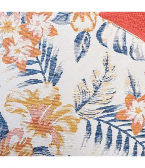 Safavieh Sunrise Ivory / Rust Blue SUN671 8 ft. X 10 ft. Rectangle Rug