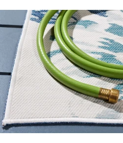 Safavieh Sunrise Ivory / Blue Grey SUN671 6 ft. 7 in. X 6 ft. 7 in. Square Rug