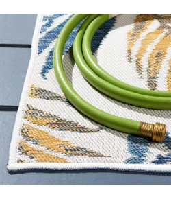 Safavieh Sunrise Ivory / Blue Gold SUN675 8 ft. X 10 ft. Rectangle Rug