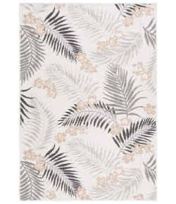 Safavieh Sunrise Ivory / Grey Black SUN675 5 ft. 3 in. X 7 ft. 7 in. Rectangle Rug