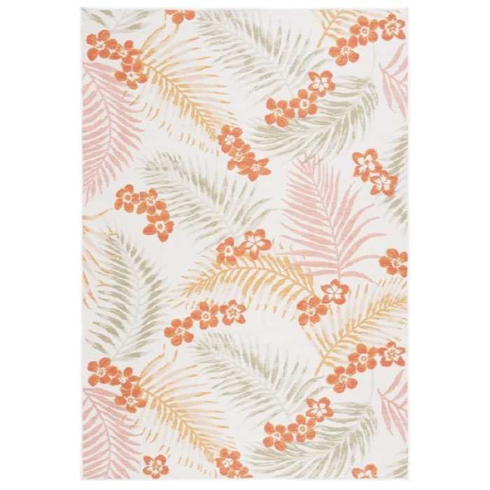 Safavieh Sunrise Ivory / Rust Sage SUN675 4 ft. X 5 ft. 7 in. Rectangle Rug