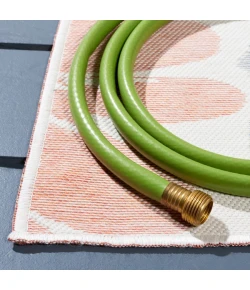 Safavieh Sunrise Ivory / Rust Gold SUN689 6 ft. 7 in. X 6 ft. 7 in. Square Rug