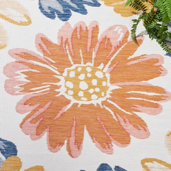 Safavieh Sunrise Ivory / Rust Gold SUN689 2 ft. X 8 ft. Runner Rug
