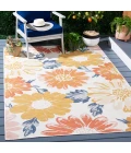 Safavieh Sunrise Ivory / Rust Gold SUN689 6 ft. 7 in. X 6 ft. 7 in. Square Rug