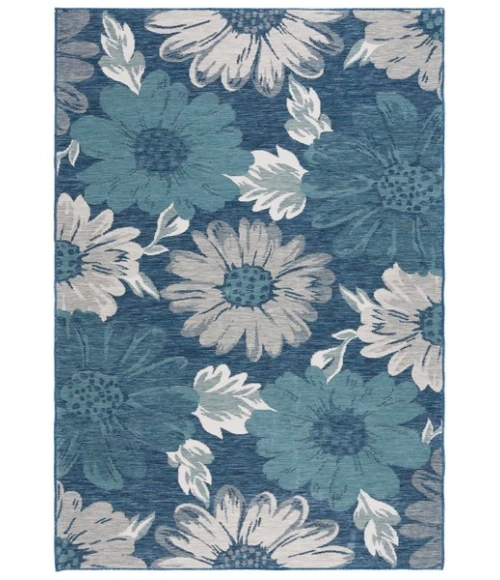 Safavieh Sunrise Ivory / Blue Grey SUN689 8 ft. X 10 ft. Rectangle Rug