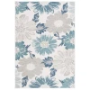 Safavieh Sunrise Ivory / Blue Grey SUN689 5 ft. 3 in. X 7 ft. 7 in. Rectangle Rug