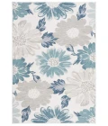 Safavieh Sunrise Ivory / Blue Grey SUN689 8 ft. X 10 ft. Rectangle Rug