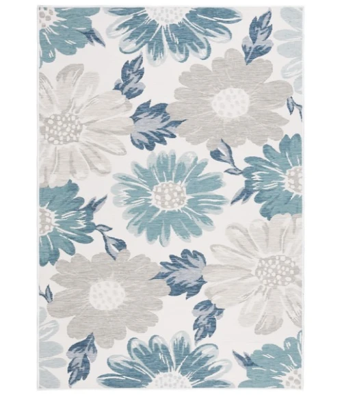 Safavieh Sunrise Ivory / Blue Grey SUN689 8 ft. X 10 ft. Rectangle Rug