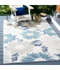 Safavieh Sunrise Ivory / Blue Grey SUN689 6 ft. 7 in. X 6 ft. 7 in. Square Rug