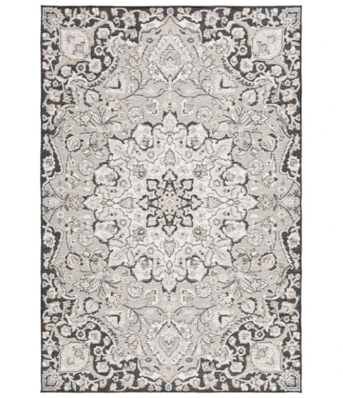 Safavieh Sunrise Grey / Beige Black SUN696 8 ft. X 10 ft. Rectangle Rug