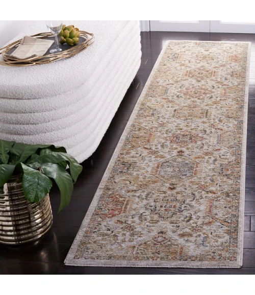 Safavieh Silverado Ivory / Rust SVD108 2 ft. X 8 ft. Runner Rug