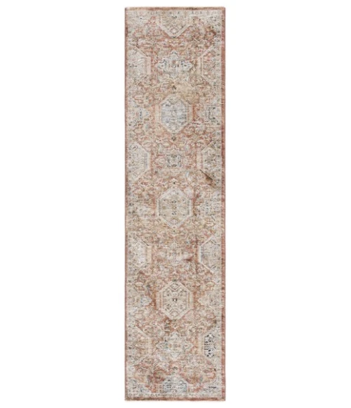 Safavieh Silverado Rust / Blue SVD108 2 ft. X 8 ft. Runner Rug