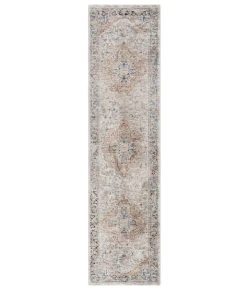 Safavieh Silverado Ivory / Blue SVD110 2 ft. X 8 ft. Runner Rug