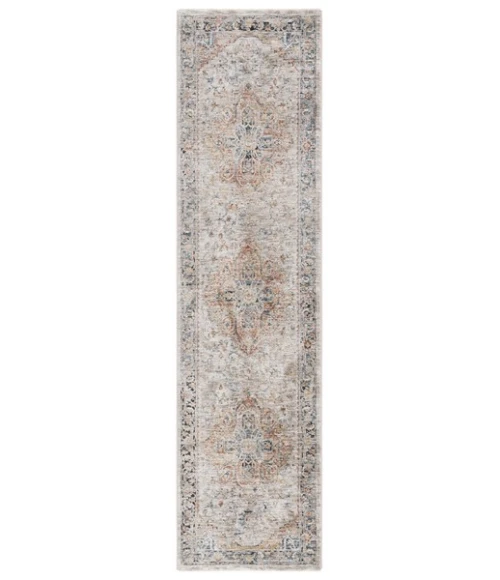 Safavieh Silverado Ivory / Blue SVD110 2 ft. X 8 ft. Runner Rug