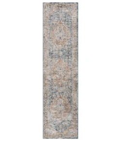 Safavieh Silverado Blue / Rust SVD110 2 ft. X 8 ft. Runner Rug