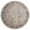 Safavieh Silverado Beige / Rust SVD112 6 ft. 4 in. X 6 ft. 4 in. Round Rug