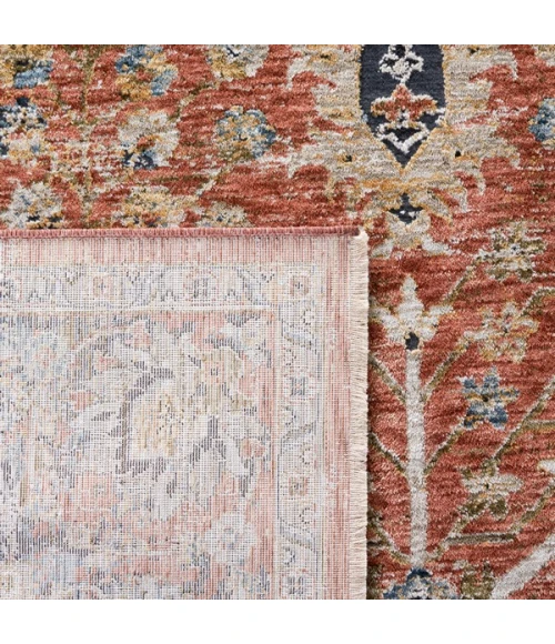 Safavieh Silverado Rust / Blue SVD112 6 ft. 4 in. X 6 ft. 4 in. Square Rug