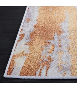 Safavieh Tacoma Grey / Rust TAC801 6 ft. X 6 ft. Square Rug