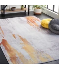 Safavieh Tacoma Grey / Rust TAC801 9 ft. X 12 ft. Rectangle Rug