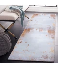 Safavieh Tacoma Grey / Rust TAC802 2 ft. 6 in. X 8 ft. Runner Rug