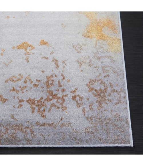 Safavieh Tacoma Grey / Rust TAC802 6 ft. X 9 ft. Rectangle Rug