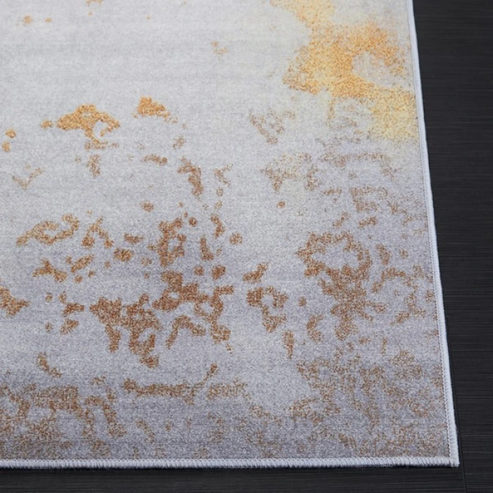 Safavieh Tacoma Grey / Rust TAC802 6 ft. X 9 ft. Rectangle Rug