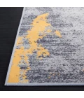 Safavieh Tacoma Grey / Gold TAC803 2 ft. 6 in. X 10 ft. Runner Rug