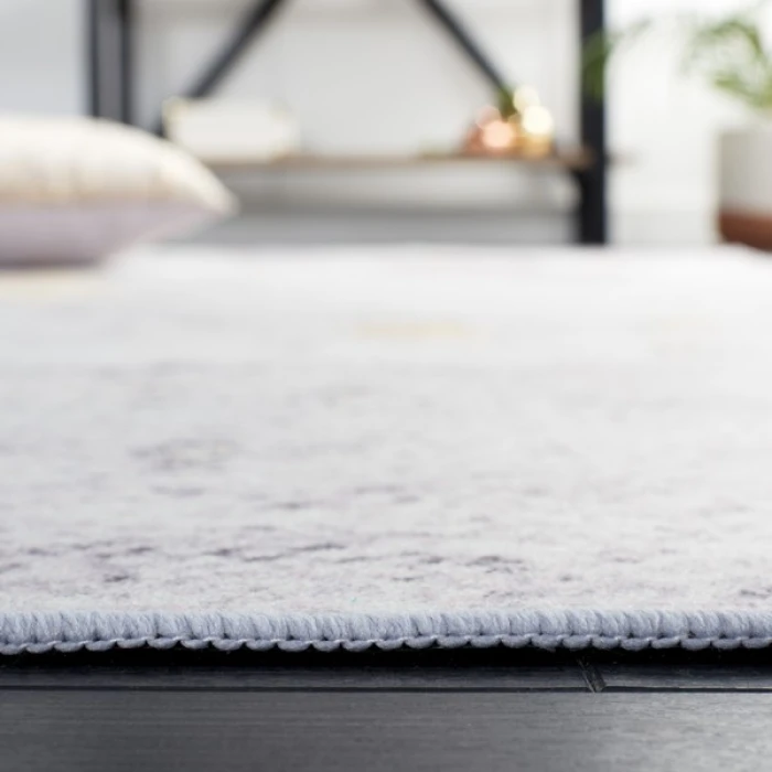 Safavieh Tacoma Grey / Gold TAC803 6 ft. X 6 ft. Round Rug