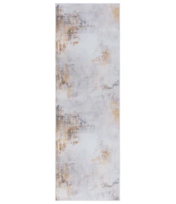 Safavieh Tacoma Grey / Gold TAC805 2 ft. 6 in. X 8 ft. Runner Rug