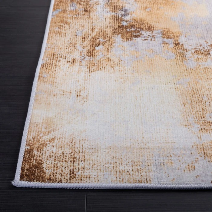 Safavieh Tacoma Grey / Gold TAC805 6 ft. X 9 ft. Rectangle Rug