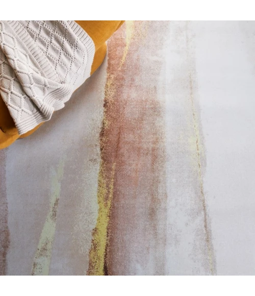 Safavieh Tacoma Beige / Gold TAC807 4 ft. X 4 ft. Square Rug