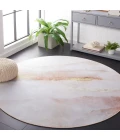 Safavieh Tacoma Beige / Gold TAC807 6 ft. X 6 ft. Round Rug