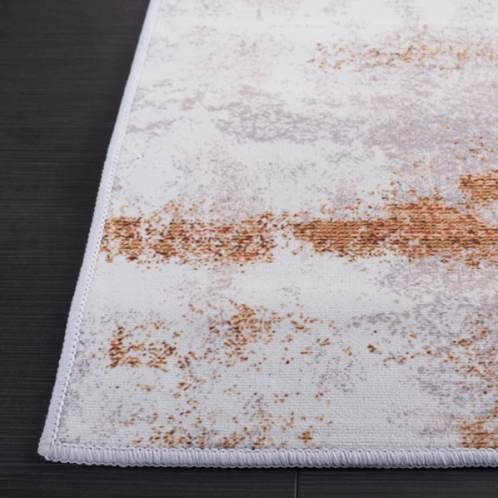 Safavieh Tacoma Grey / Rust TAC808 6 ft. X 9 ft. Rectangle Rug