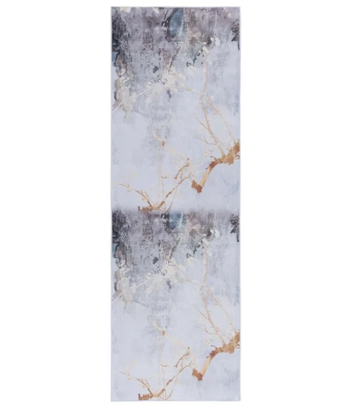 Safavieh Tacoma Grey / Beige TAC811 2 ft. 6 in. X 8 ft. Runner Rug