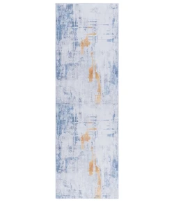 Safavieh Tacoma Grey / Blue TAC812 2 ft. 6 in. X 8 ft. Runner Rug